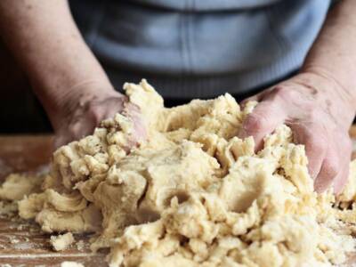 Lavorazione impasto gnocchi senza patate