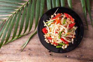Papaya salad ricetta