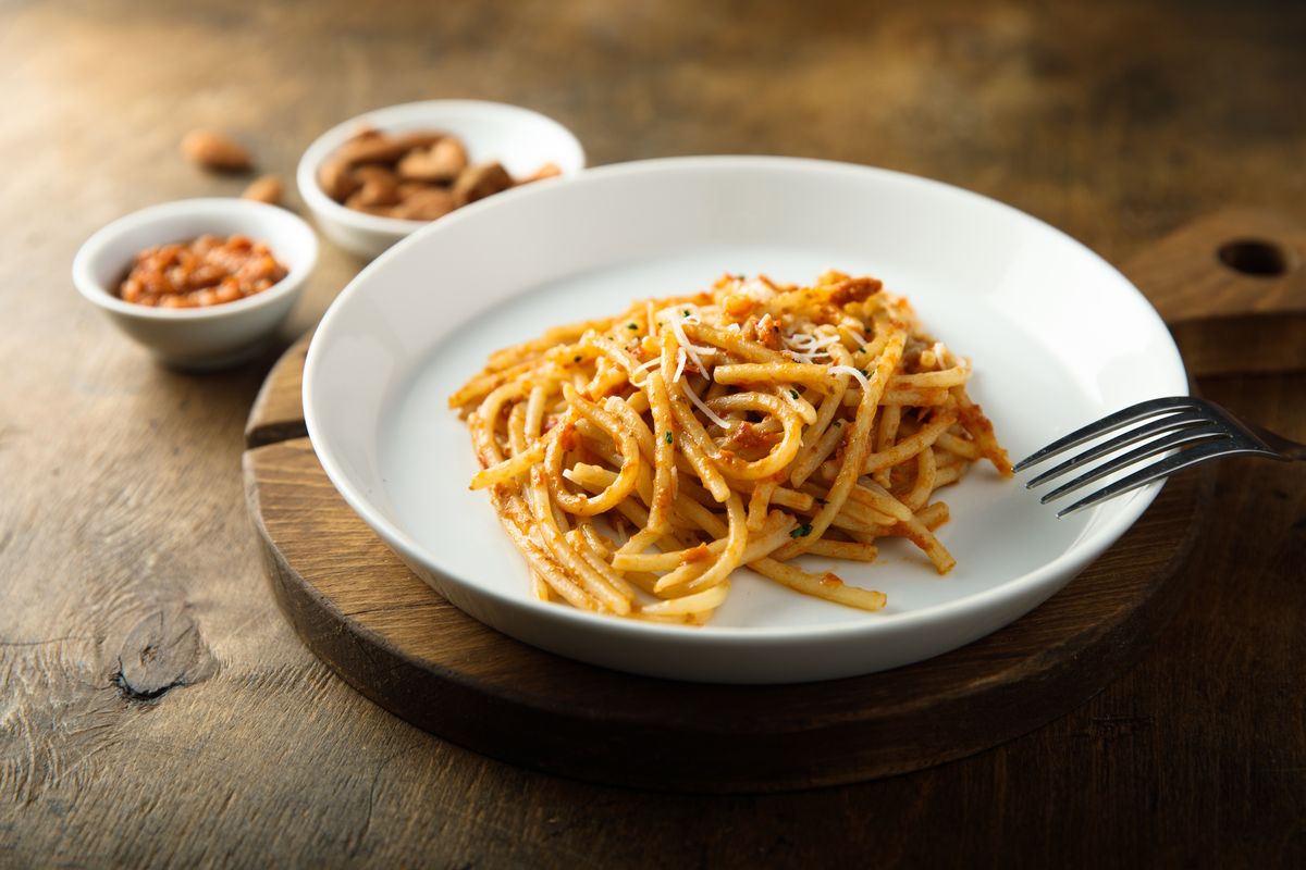 Trapani-style pasta