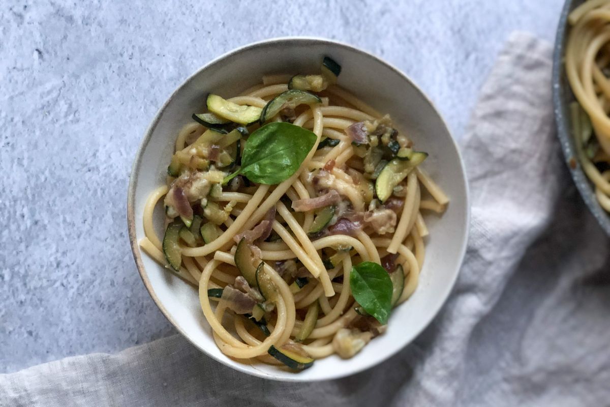 Pasta con le zucchine