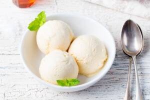 gelato alla vaniglia