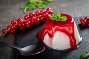 Panna cotta senza panna