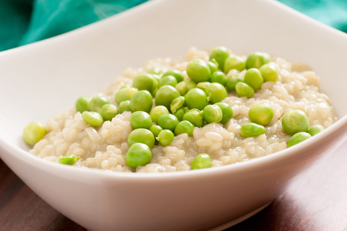 Risotto tonno e piselli