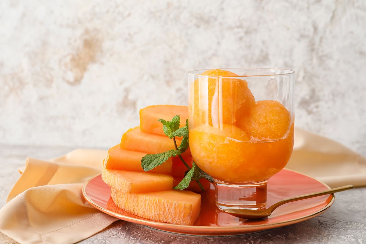 Thermomix melon sorbet