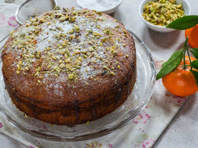 Torta vegana ai pistacchi, semplicemente deliziosa