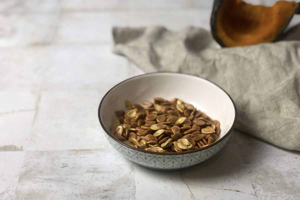 Roasted pumpkin seeds