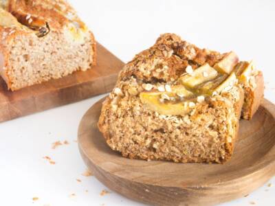 Vegano sì, ma anche sofficissimo il nostro banana bread