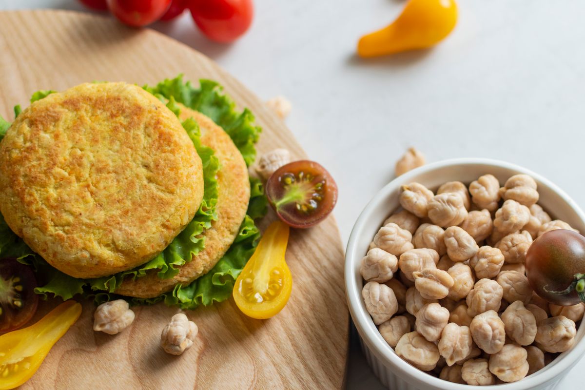 Chickpea cutlet