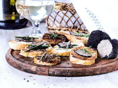 crostini al tartufo