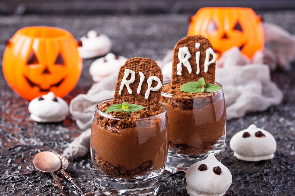 dolci tombe di Halloween