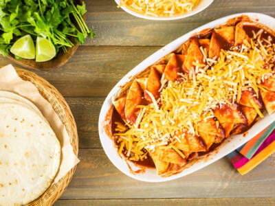 enchiladas vegetariane