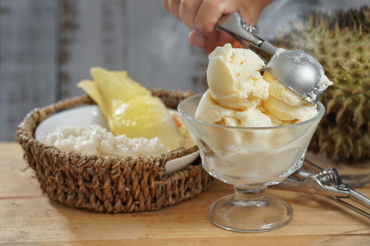 gelato al durian
