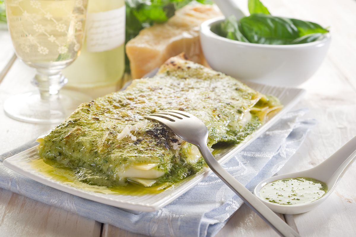 Lasagne al pesto