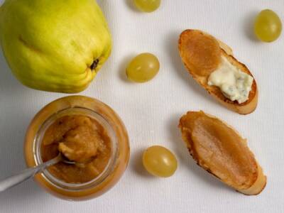 Che buona la marmellata di mele cotogne e uva…preparatela con noi!