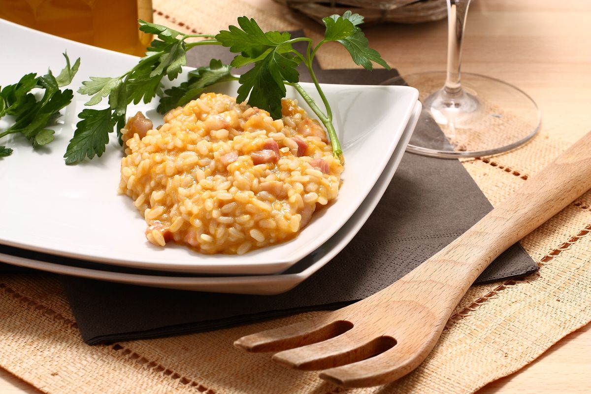 Risotto birra e speck