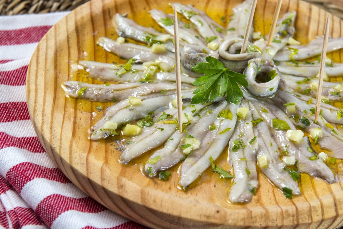 marinated sardines