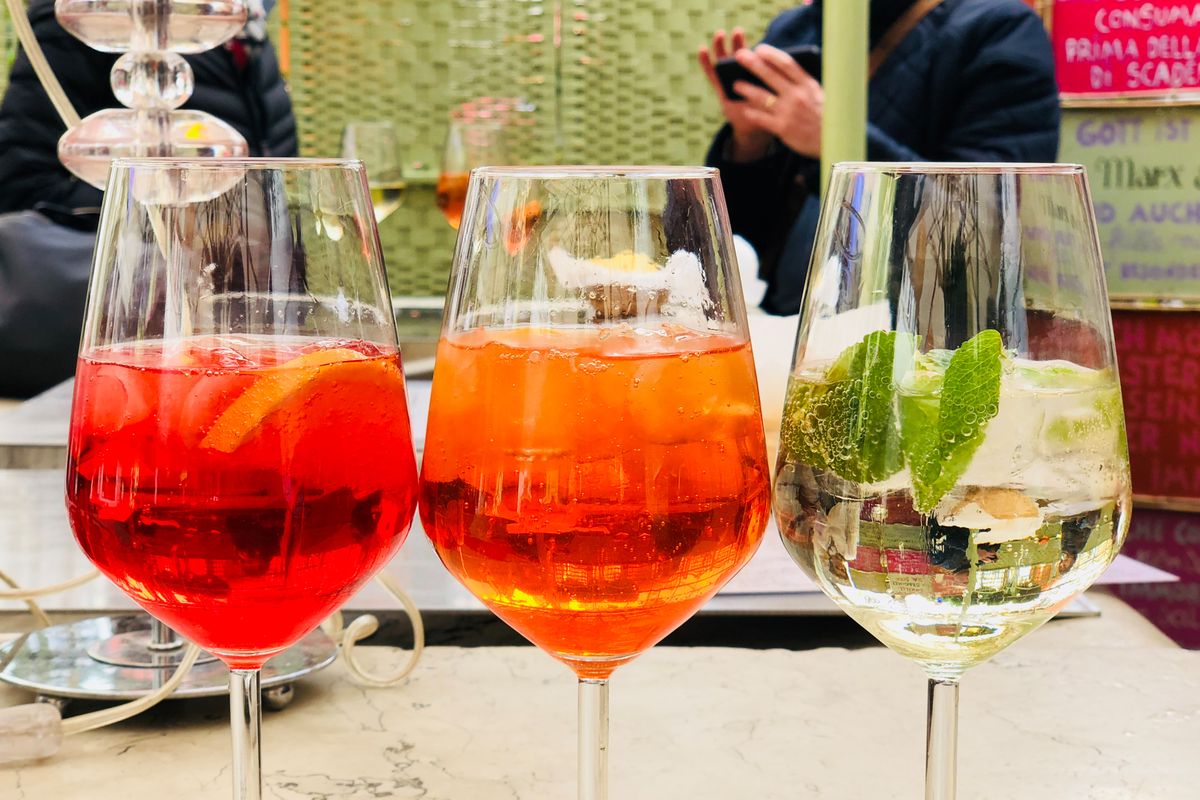 Spritz Aperol, Spritz Campari e Spritz