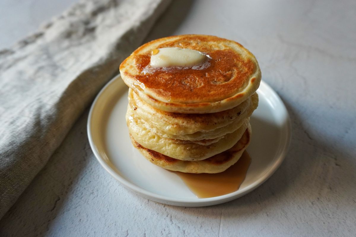 Pancakes in a bottle