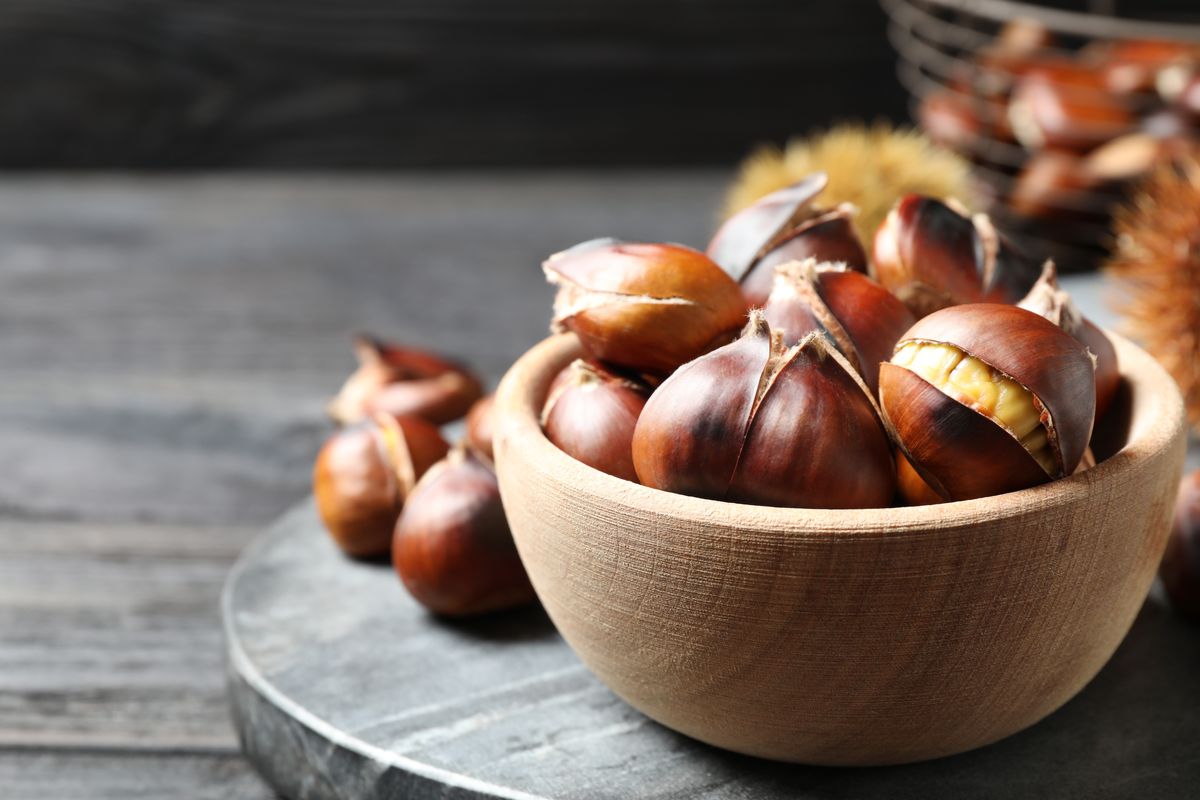 Chestnuts in air fryer