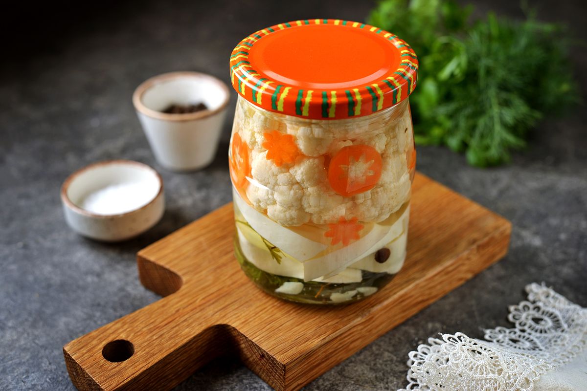 pickled cauliflower