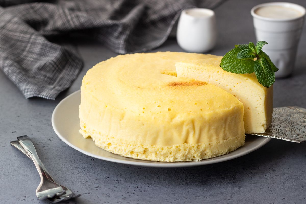 Japanese cheesecake