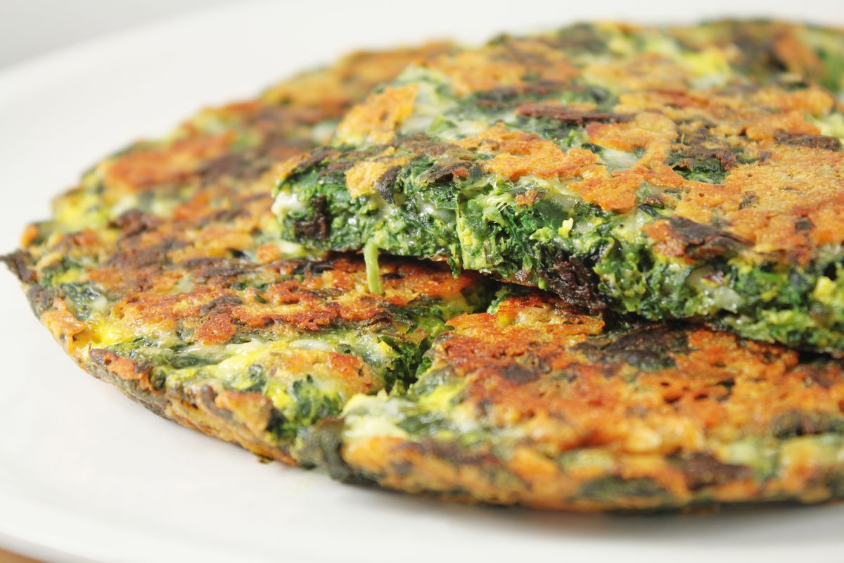 farifrittata of spinach