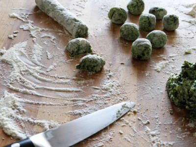 gnocchi di broccoli