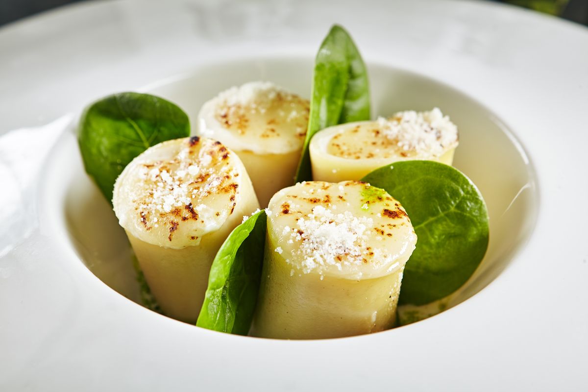 paccheri ripieni con ricotta e spinaci