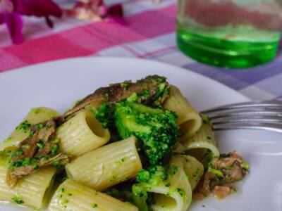 pasta broccoli e acciughe