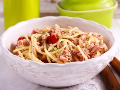 pasta pomodori secchi e tonno