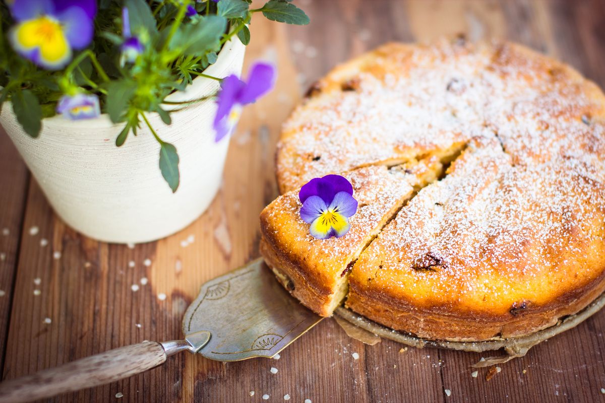 Torta dolce di patate viola  senza glutine - Cucina Naturale