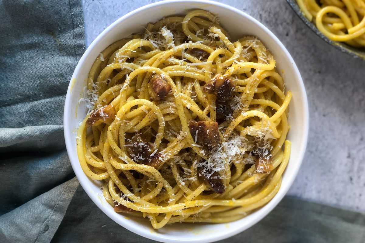 Carbonara: la ricetta originale e super cremosa della pasta