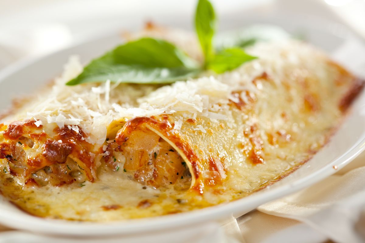 Fish cannelloni