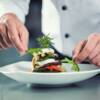 Chef che impiatta