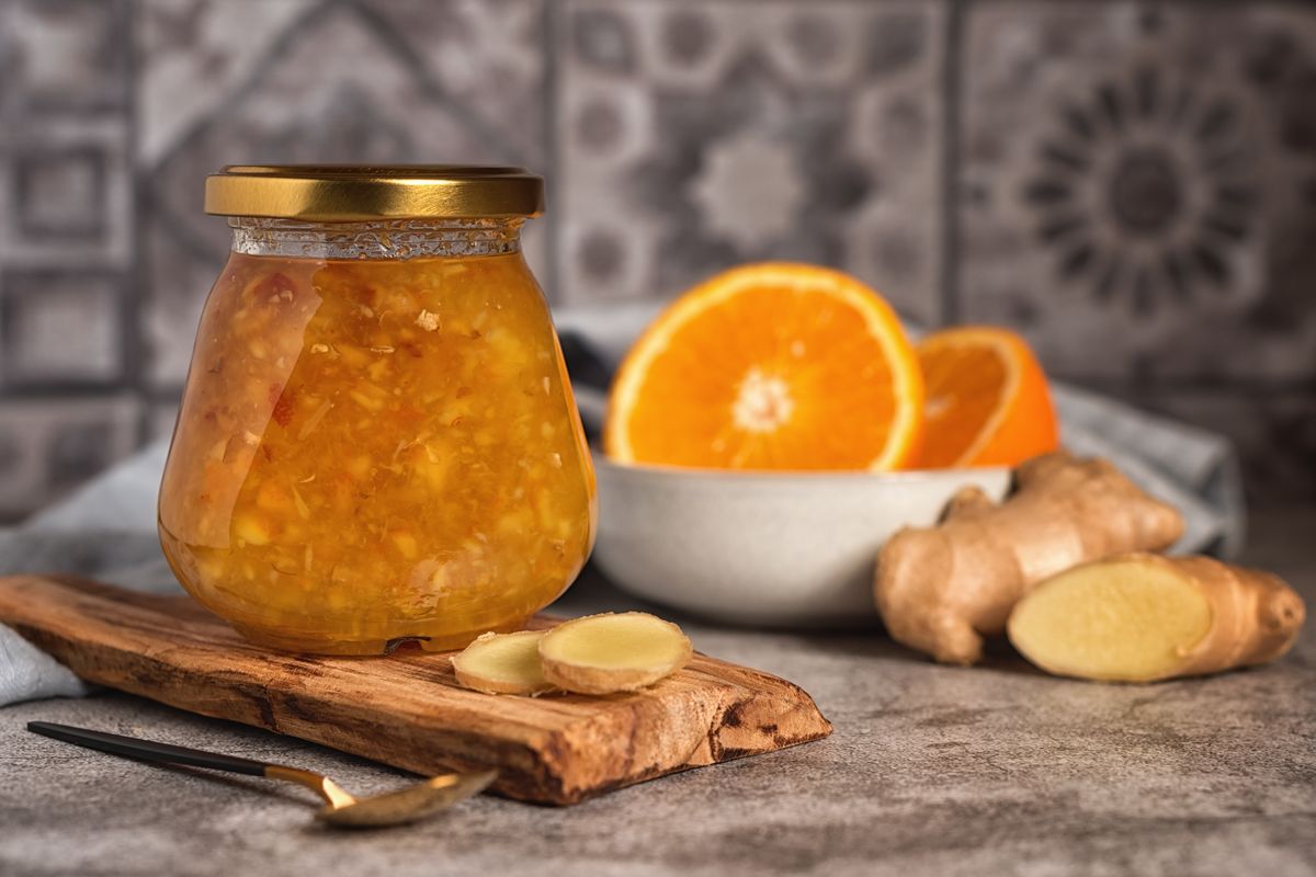 orange and ginger marmalade