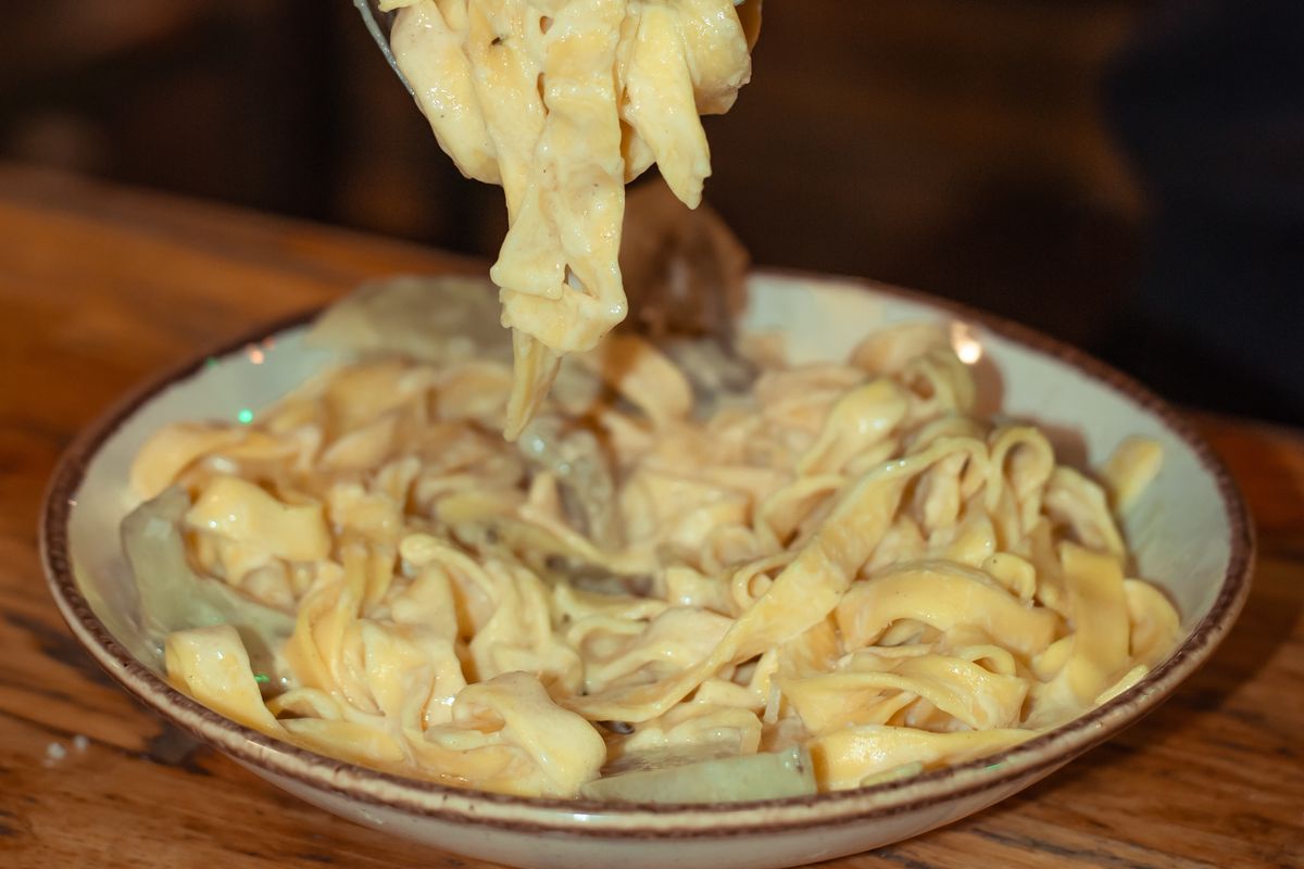 pasta carciofi e panna