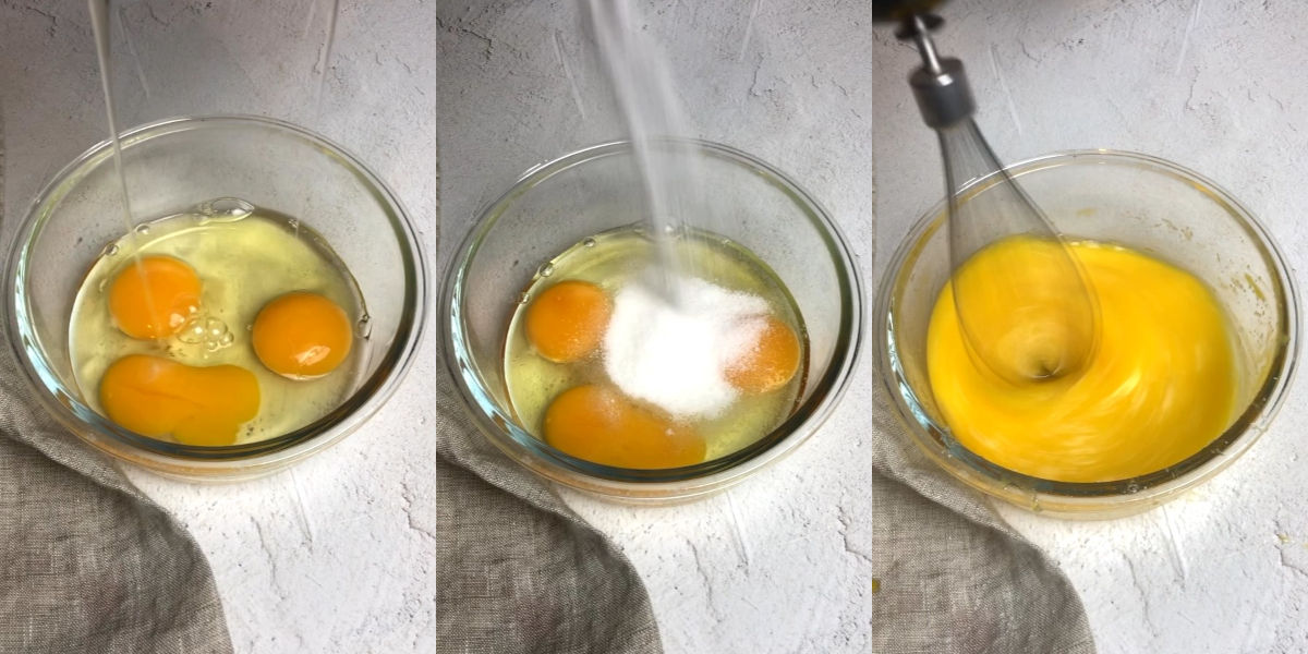 Pastorizzare le uova con lo zucchero