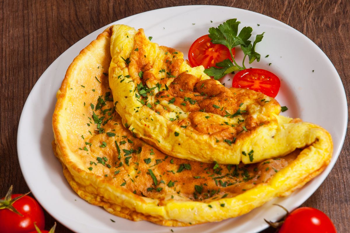 cottage cheese omelette