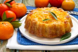 Torta rovesciata ai mandarini