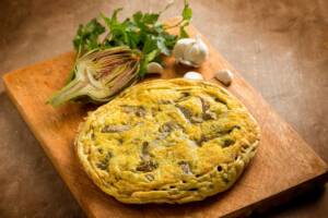 Frittata di carciofi