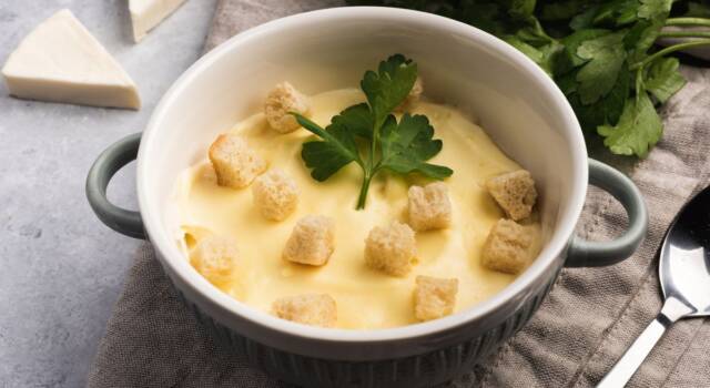 Che bontà la zuppa di formaggio Graukase dell&#8217;Alto Adige