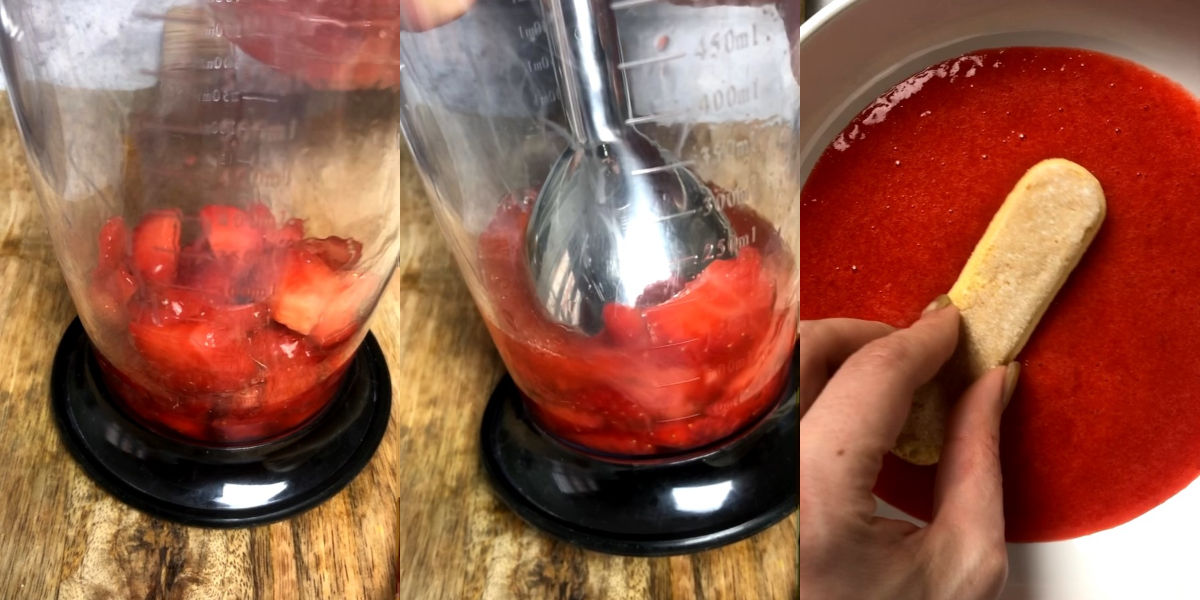 Creare salsa alle fragole