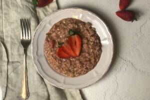 Risotto alle fragole