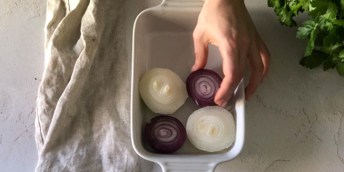 Onions in the pan