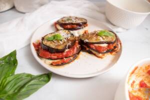 Parmigiana di melanzane in padella