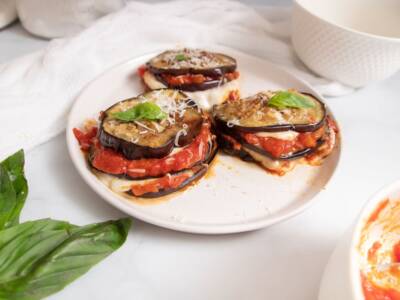 Parmigiana di melanzane in padella