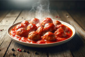 Polpette di carne al sugo