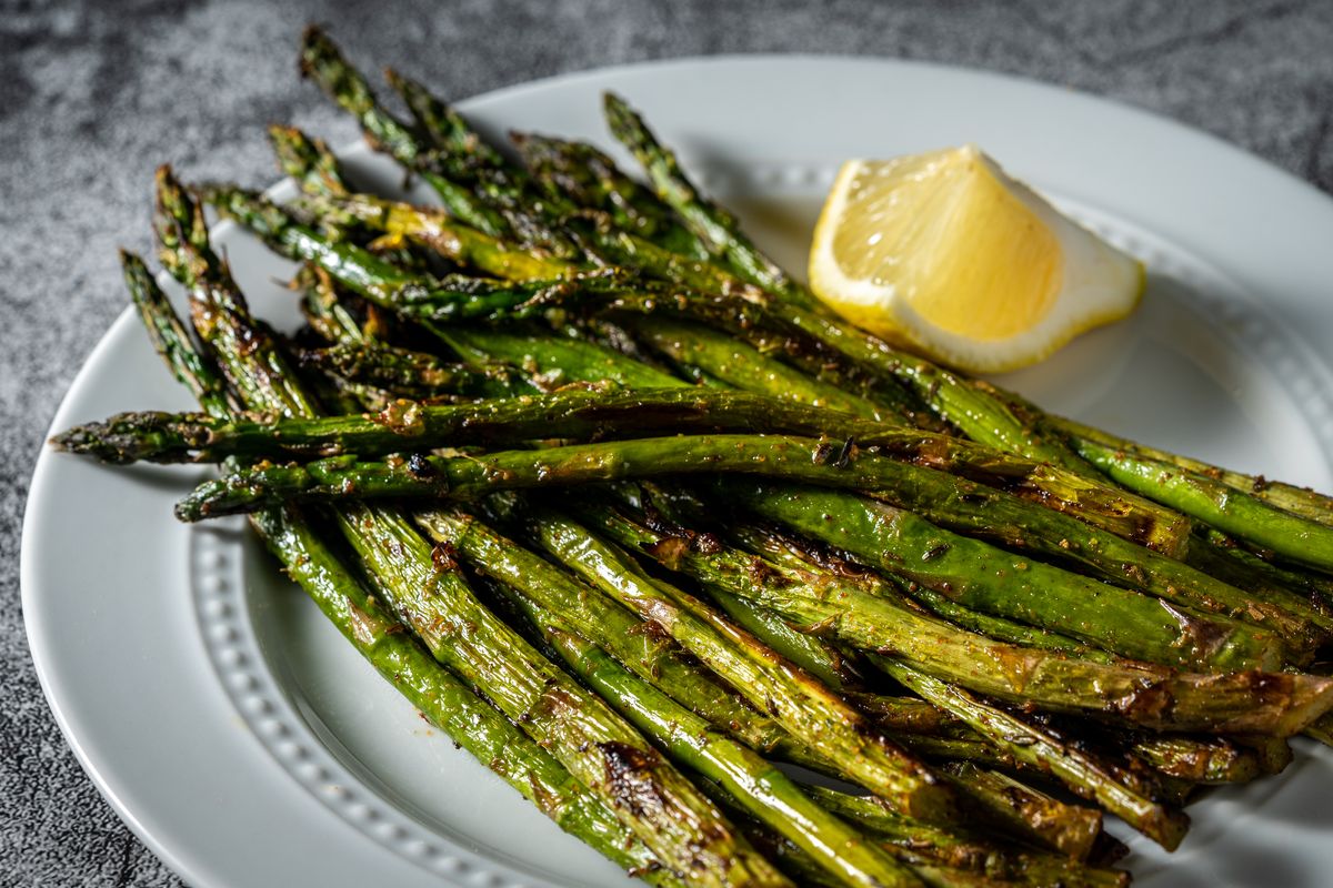 asparagi in friggitrice ad aria