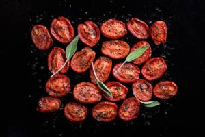 Pomodorini confit al microonde