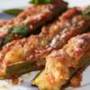 zucchine ripiene di tonno in friggitrice ad aria